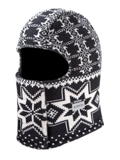 Kama Sturmhaube DW22 (winddicht, atmungsaktiv, sehr warm) - schwarz/weiss - 1 Stück