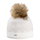 Kama knitted hat (pom-pom) A152 Merino - ladies white - 1 piece