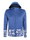 Kama Kapuzenpullover 5049 Full Zip (Merinowolle-Mischung, warm) denimblau Damen