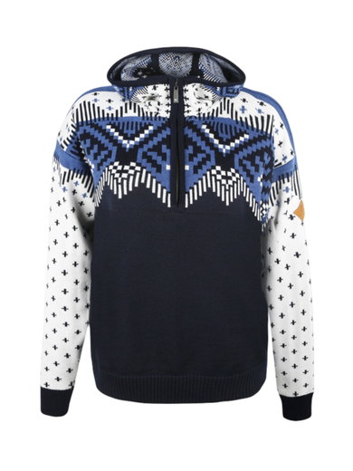Kama Kapuzenpullover 5057 Kamakadze Half Zip (Merinowolle-Mischung) navyblau Damen