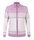 Kama Sweater Pullover 5059 Full Zip (Merinowolle, warm) pink/weiss Damen