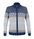 Kama Sweater Pullover 5060 Full Zip (Merinowolle, winddicht, atmungsaktiv) blau/weiss Damen