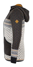 Kama Kapuzenpullover 5066 Full Zip (Merinowolle-Mischung) graphitgrau Damen