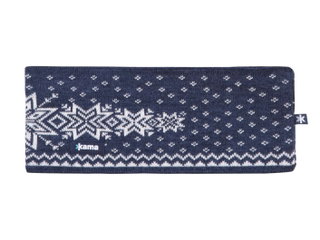 Kama Stirnband C41 (Merinowolle) - blau - 1 Stück