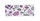 Kama Stirnband C51 (Merinowolle) - weiss/pink/grau - 1 Stück