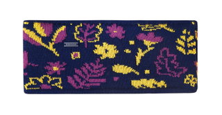Kama Stirnband C51 (Merinowolle) - navyblau/pink/gelb - 1 Stück