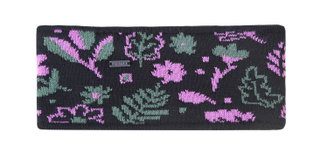 Kama Stirnband C51 (Merinowolle) - schwarz/grün/pink - 1 Stück