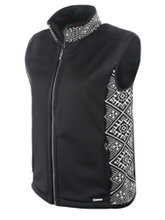 Kama Softshell-Wanderweste 3010 (Merinowolle-Mischung, winddicht, atmungsaktiv) schwarz Herren
