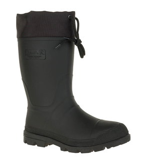 Kamik Rubber Boots Icebreaker with Lining Black Men