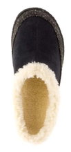 Kamik Hausschuhe Nutmeg Mikro-Wildleder und Flanell schwarz Damen