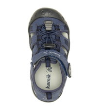 Kamik Sandale Crab (wasserdichtes Synthetikleder) navyblau Kinder