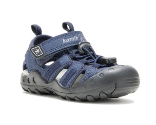 Kamik Sandale Crab (wasserdichtes Synthetikleder) navyblau Kinder