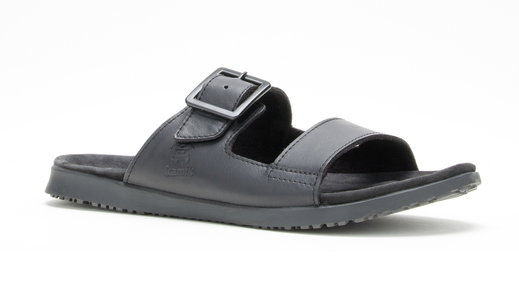 Kamik Sandale Marty Slide (Premium Leder) schwarz Herren