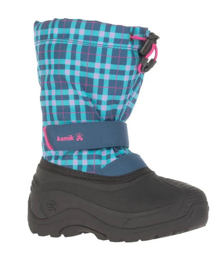 Kamik Winterschuhe Finley (Nylon, nahtversiegelt, wasserabweisend) blaugrün Kinder