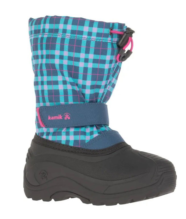 Kamik Winterschuhe Finley (Nylon, nahtversiegelt, wasserabweisend) blaugrün Kinder