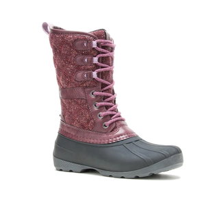 Kamik Winterstiefel Sierra - nahtversiegelt, wasserdicht - burgunderrot Kinder
