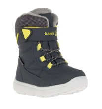 Kamik Winterschuhe Stance2 (wasserdicht, atmungsaktiv) navyblau/gelb Kinder