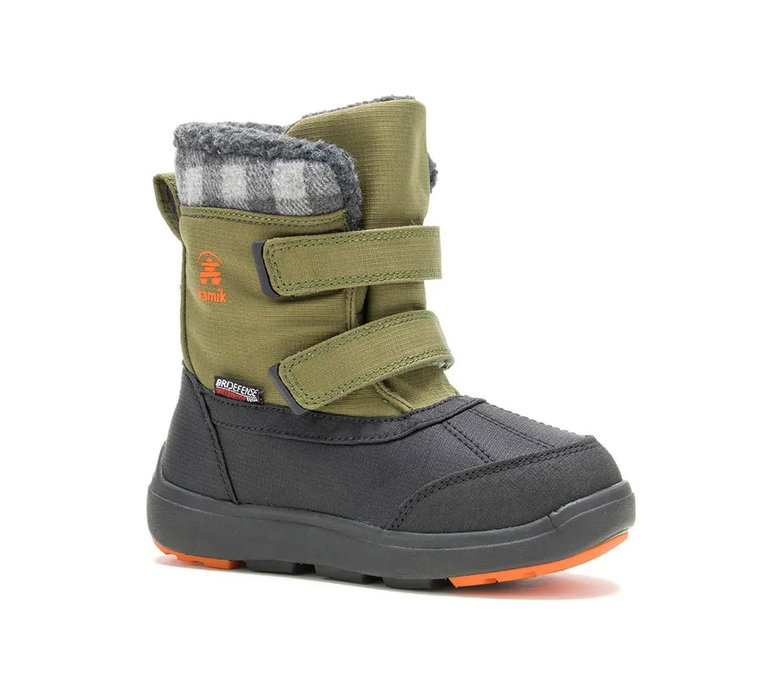 Kamik Winterschuhe Sparky2 wasserdicht, atmungsaktiv olivegrün Kinder