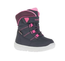 Kamik buty zimowe Stance2 wodoodporne, oddychające granatowo/magenta dla małych dzieci