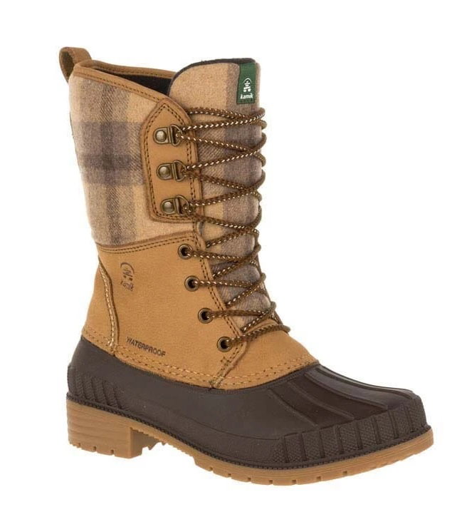Kamik Winterstiefel Sienna 2 (Leder, wasserdicht) hellbraun Damen