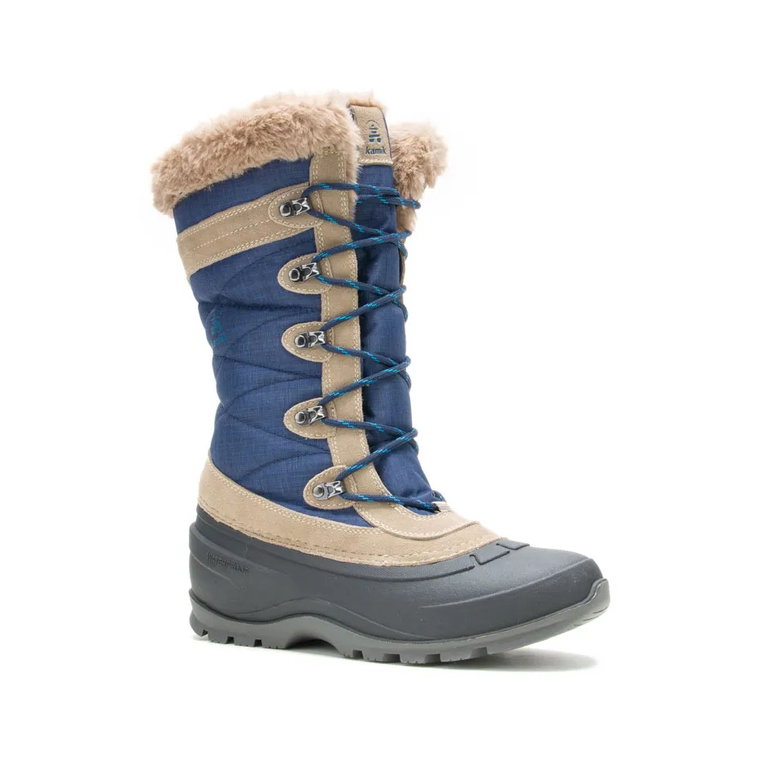 Kamik Winterstiefel Snovalley 4 (Wildleder, wasserdicht) navyblau/braun Damen