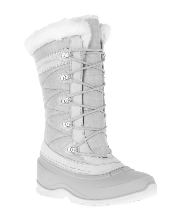 Kamik Winterstiefel Snovalley 4 (Wildleder, wasserdicht) hellgrau Damen