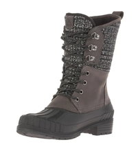 Kamik Winterstiefel Sienna 2 (Leder, wasserdicht) charcoalgrau Damen