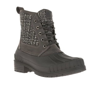 Kamik Winterstiefel Sienna Mid #21 - nahtversiegelt, wasserabweisend - charcoalgrau Damen