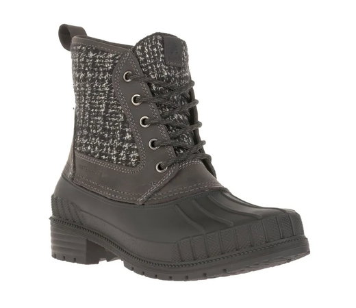 Kamik Winterstiefel Sienna Mid #21 - nahtversiegelt, wasserabweisend - charcoalgrau Damen