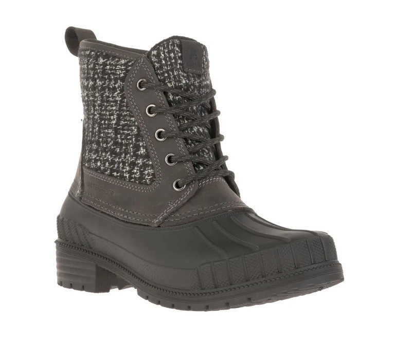 Kamik Winterstiefel Sienna Mid #21 - nahtversiegelt, wasserabweisend - charcoalgrau Damen
