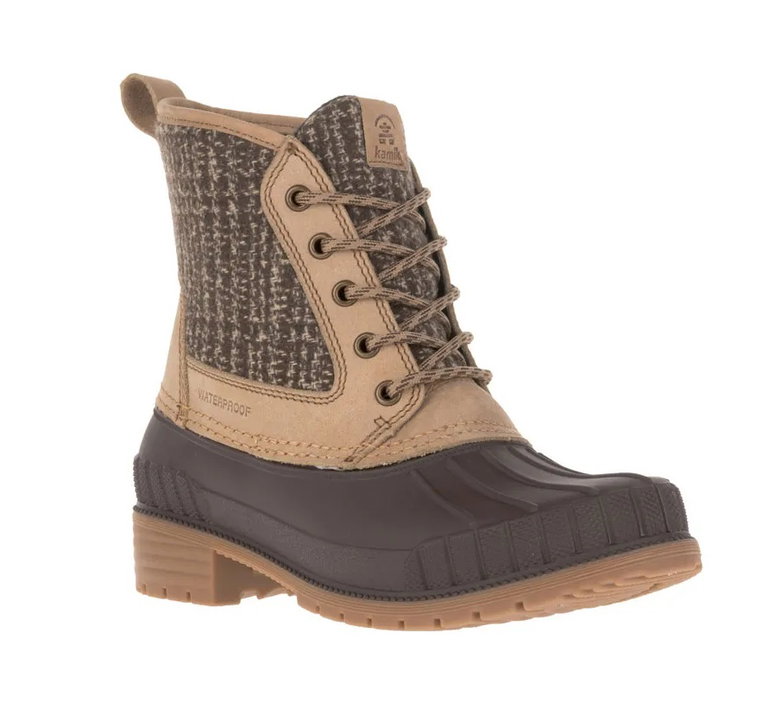 Kamik Winterstiefel Sienna Mid #21 - nahtversiegelt, wasserabweisend - hellbraun Damen