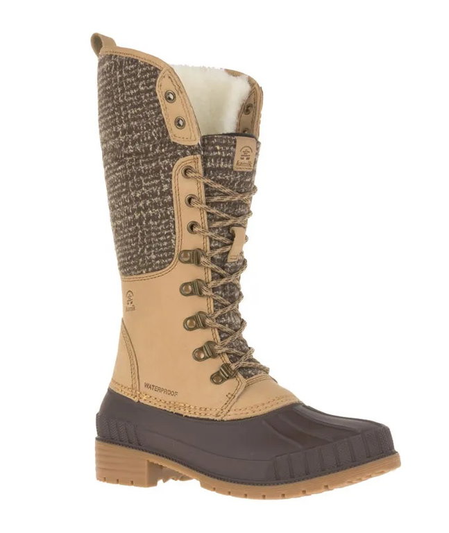 Kamik Winterstiefel Sienna Flannell 2 (3MTM ThinsulateTM Isolierung) sandbraun Damen