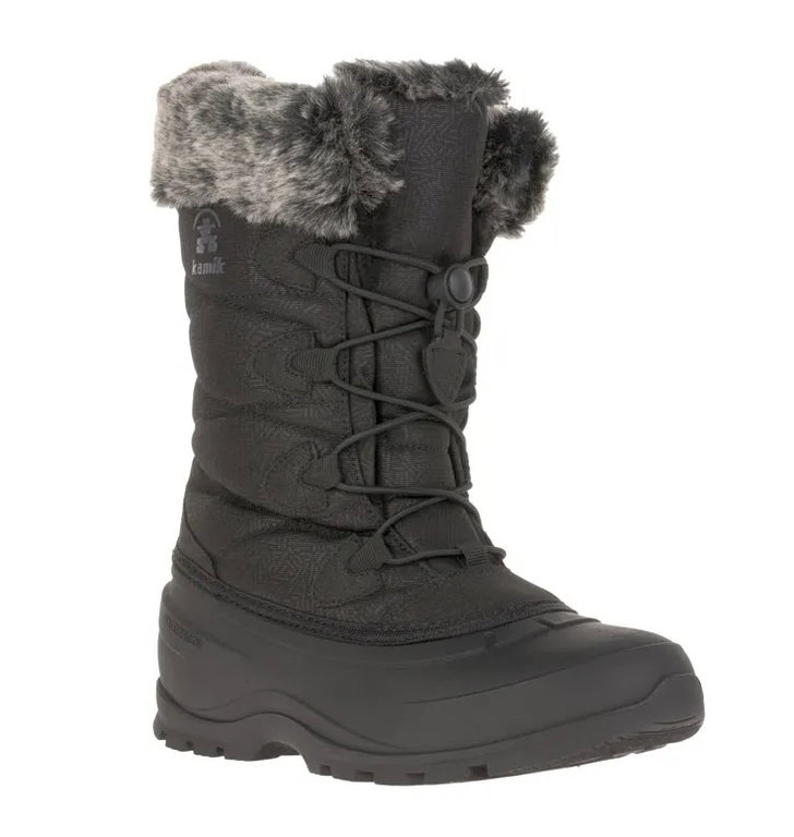 Kamik Winterstiefel Momentum 3 (gefüttert, wasserdicht, nahtversiegelt) schwarz Damen