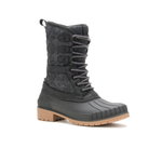 Kamik Winter Boots Sienna 3 (Leather, Waterproof, Made in Canada) Black Women