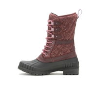 Kamik Winterstiefel Sienna 3 (Leder, wasserdicht, Made in Canada) burgunderrot Damen