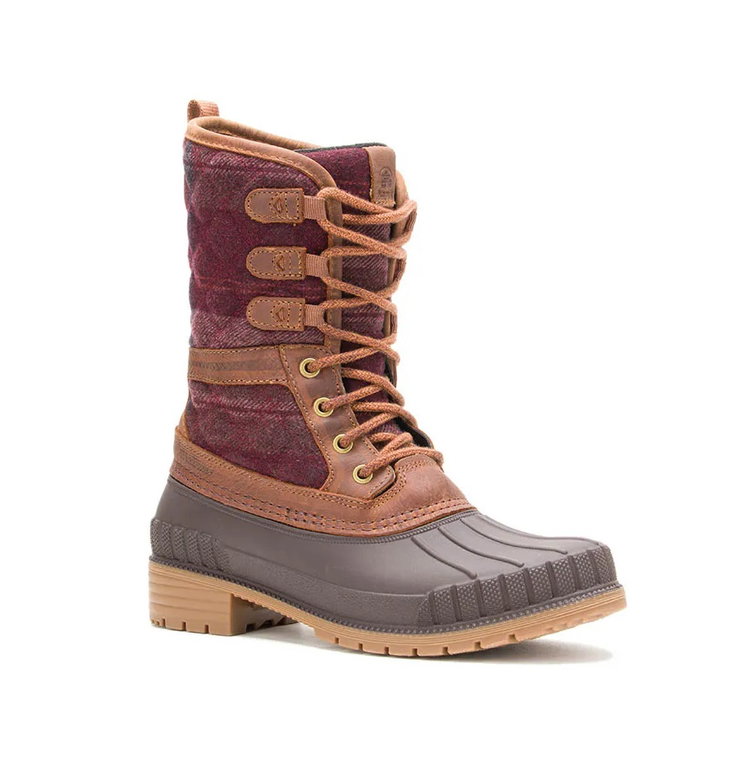 Kamik Winterstiefel Sienna 3 (Leder, wasserdicht, Made in Canada) dunkelbraun Damen