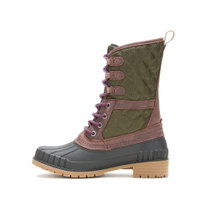Kamik Winterstiefel Sienna 3 (Leder, wasserdicht, Made in Canada) olivegrün Damen