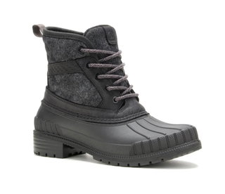 Kamik Winterstiefel Sienna Mid 2 Leder - Made in Canada - schwarz Damen