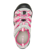 Kamik Sandale Crab (wasserdichtes Synthetikleder) grau/pink Kinder