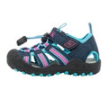 Kamik Sandale Crab (wasserdichtes Synthetikleder) navyblau/teal/marine Kinder