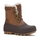 Kamik Winter Boots Lauren Low (Leather, Waterproof) - Made in Canada - Dark Brown Women