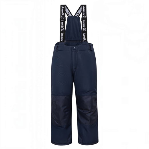 Kamik Winterhose Skihose Regan (Kantenschutz, abnehmbares Träger-/Latz-System) navyblau Kinder