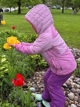 Kamik Steppjacke Celeste (Ganzjahresjacke, winddicht, reflektierend) pink/blossom Mädchen