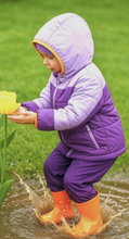 Kamik Steppjacke Celeste (Ganzjahresjacke, winddicht, reflektierend) violett Mädchen