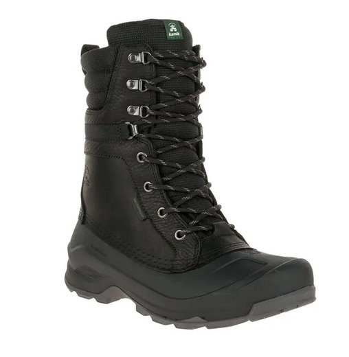 Kamik Winterschuhe Slate Wildleder wasserdicht schwarz Herren