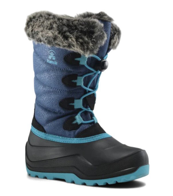Kamik Winterstiefel Snowangel - Made in Canada, wasserdicht - navyblau Mädchen