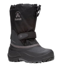 Kamik Winterstiefel Waterbug 5G (wasserdicht) schwarz/charcoal Kinder