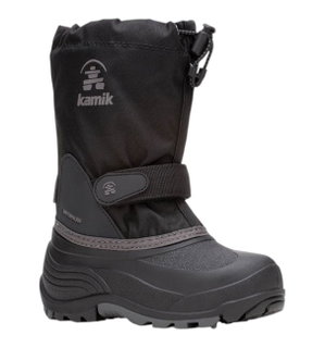 Kamik Winterstiefel Waterbug 5G (wasserdicht) schwarz/charcoal Kinder
