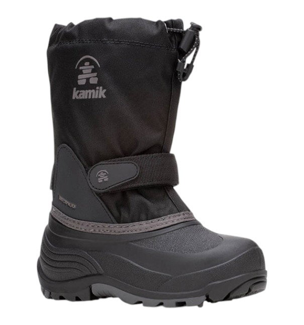 Kamik Winterstiefel Waterbug 5G (wasserdicht) schwarz/charcoal Kinder