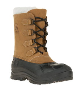Kamik Winterstiefel Alborg (Nubukleder, wasserdicht) hellbraun Herren